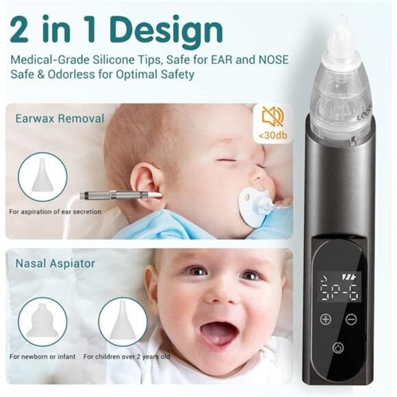 6 Levels Strong Suction Electric Ear Cleaner Ear Vacuum Wax Remover - Picture 4 of 8